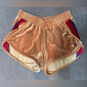 Aviator Nation Velour Shorts XS